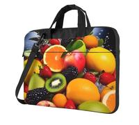 NBSKSDLK Colorful Fruit Laptop Bag 13 inch, Computer Briefcase Gifts for Men Women, 360 Protective Laptop Shoulder Bag