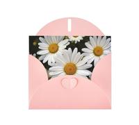 NBSKSDLK Daisy Flower Greeting Cards All Occasion Blank Note Cards with Envelopes Pop Up Birthday Card Postcards Personalized Thank You Card 4x6 Inch