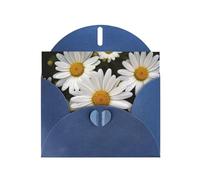 NBSKSDLK Daisy Flower Greeting Cards All Occasion Blank Note Cards with Envelopes Pop Up Birthday Card Postcards Personalized Thank You Card 4x6 Inch