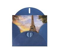 NBSKSDLK Eiffel Tower Paris Greeting Cards All Occasion Blank Note Cards with Envelopes Pop Up Birthday Card Postcards Personalized Thank You Card 4x6 Inch