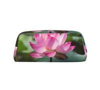 NBSKSDLK Flowers Makeup Bag for Women Men Pencil Pouch Travel Small Cosmetic Bag Zippered Toiletry Bags Aesthetic Pen Bags Trendy Storage Bags Leather Coin Pouch Purse, Silver, One size