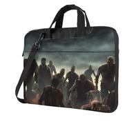 NBSKSDLK Many Zombie Laptop Bag 14 inch, Computer Briefcase Gifts for Men Women, 360 Protective Laptop Shoulder Bag