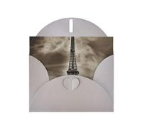 NBSKSDLK Paris Eiffel Tower Greeting Cards All Occasion Blank Note Cards with Envelopes Pop Up Birthday Card Postcards Personalized Thank You Card 4x6 Inch