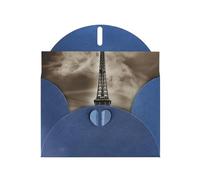 NBSKSDLK Paris Eiffel Tower Greeting Cards All Occasion Blank Note Cards with Envelopes Pop Up Birthday Card Postcards Personalized Thank You Card 4x6 Inch