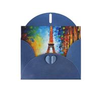 NBSKSDLK paris eiffel tower painting Greeting Cards All Occasion Blank Note Cards with Envelopes Pop Up Birthday Card Postcards Personalized Thank You Card 4x6 Inch