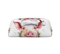 NBSKSDLK Smiling Makeup Bag for Women Men Pencil Pouch Travel Small Cosmetic Bag Zippered Toiletry Bags Aesthetic Pen Bags Trendy Storage Bags Leather Coin Pouch Purse, Silver, One Size