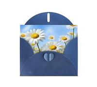 NBSKSDLK Spring Daisy Flowers Greeting Cards All Occasion Blank Note Cards with Envelopes Pop Up Birthday Card Postcards Personalized Thank You Card 4x6 Inch