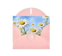 NBSKSDLK Spring Daisy Flowers Greeting Cards All Occasion Blank Note Cards with Envelopes Pop Up Birthday Card Postcards Personalized Thank You Card 4x6 Inch