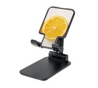 NBSKSDLK Summer Lemon Cell Phone Stand for Desk - Fully Adjustable Mobile Phone Holder Cradle Dock Folding Desktop Mobile Phone Kickstand Universal Tablet Stand for iPad Stand Holder