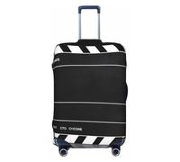 NBSKSDLK Travel Luggage Cover Classic Movie Clapboard Black Suitcase Protector Anti-Scratch Washable Baggage Covers Elastic Suitcase Cover Tsa Approved Baggage Protector Fit 18-32 Inch Luggage, Black