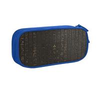 NBSNGSLS Ancient Egyptian Hieroglyph Print Pencil Case Stylish Print Pencil Case - Organize Your Stationery with Elegance