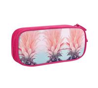 NBSNGSLS Beautiful Pineapple Print Pencil Case Stylish Print Pencil Case - Organize Your Stationery with Elegance