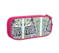 NBSNGSLS Deep Blue Animal Whale Print Pencil Case Stylish Print Pencil Case - Organize Your Stationery with Elegance