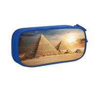NBSNGSLS Egyptian Pyramid in Desert Print Pencil Case Stylish Print Pencil Case - Organize Your Stationery with Elegance