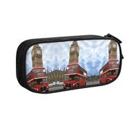 NBSNGSLS England Car Print Pencil Case Stylish Print Pencil Case - Organize Your Stationery with Elegance