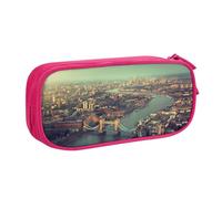 NBSNGSLS Famous Cityscape Print Pencil Case Stylish Print Pencil Case - Organize Your Stationery with Elegance