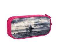 NBSNGSLS Giant Nuclear Ship Print Pencil Case Stylish Print Pencil Case - Organize Your Stationery with Elegance