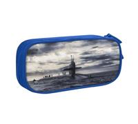 NBSNGSLS Giant Nuclear Ship Print Pencil Case Stylish Print Pencil Case - Organize Your Stationery with Elegance