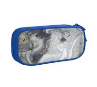NBSNGSLS Grey Marble Stripe Print Pencil Case Stylish Print Pencil Case - Organize Your Stationery with Elegance