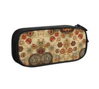 NBSNGSLS Medallion Multi Print Pencil Case Stylish Print Pencil Case - Organize Your Stationery with Elegance
