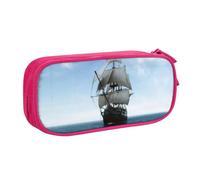 NBSNGSLS Old Sailing Ship Print Pencil Case Stylish Print Pencil Case - Organize Your Stationery with Elegance