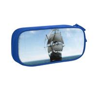 NBSNGSLS Old Sailing Ship Print Pencil Case Stylish Print Pencil Case - Organize Your Stationery with Elegance