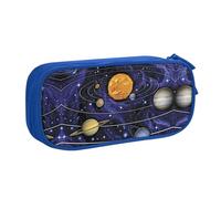 NBSNGSLS Solar System Print Pencil Case Stylish Print Pencil Case - Organize Your Stationery with Elegance