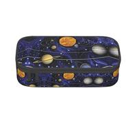 NBSNGSLS Solar System Print Pencil Case Stylish Print Pencil Case - Organize Your Stationery with Elegance