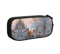 NBSNGSLS Wandering in The Winter Light Print Pencil Case Stylish Print Pencil Case - Organize Your Stationery with Elegance