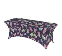 Nbtghga Animals-Cute Mouse Print Rectangular Tablecloth,Stylish Rectangular Table Cover Clean Tablecloth Easy Installation