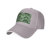 Nbtghga Green Camo Print Baseball Cap Golf Dad Hat Adjustable Original Classic Cap Casquette,Outdoor Sports Casual Wear