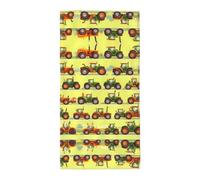 Nbtghga Green Fields Farming Machine Print Home Decorative Hand Towels Multipurpose For Bathroom, Hotel, Gym And Spa
