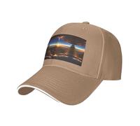 Nbtghga Shining Overlook Print Baseball Cap Golf Dad Hat Adjustable Original Classic Cap Casquette,Outdoor Sports Casual Wear Natural