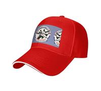 Nbtghga Taekwondo Design Print Baseball Cap Golf Dad Hat Adjustable Original Classic Cap Casquette,Outdoor Sports Casual Wear Red