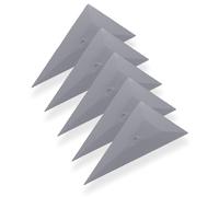 NBTOOL Window Tint Tools Plastic Window Tint Squeegee Triangle Squeegee, 5Pcs Vinyl Wrap Took Kit Window Tint Corner Reach Squeegee for Window Tinting & Car Wrapping Application
