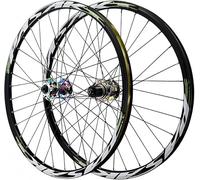 NBTRXWAFR 26-Inch, 27.5-Inch, 29-Inch MTB Wheels, High Strength Aluminum Alloy Rims, Disc Brakes, Quick Release, 32 Holes, for 7 To 12 Speed Wheels,Front+Rear,26inch