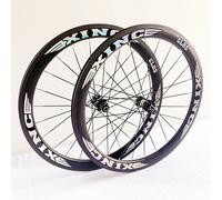 NBTRXWAFR 700C Road Bike Wheelset Carbon Fiber Rims Disc Brake Quick Release 100Mm/135Mm 24H Hubs for 7/8/9/10/11 Speed Cassette Front And Rear Wheels