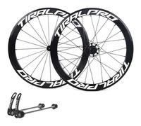 NBTRXWAFR Bike Wheelset Quick Release Rim Brake 700C Road Bike Wheel Seal Bearings 20/24H Alu Alloy Rim Support 7/8/9/10/11 Speed Cassette,Black