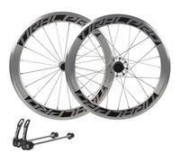 NBTRXWAFR Bike Wheelset Quick Release Rim Brake 700C Road Bike Wheel Seal Bearings 20/24H Alu Alloy Rim Support 7/8/9/10/11 Speed Cassette,Silver