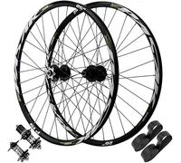 NBTRXWAFR MTB Bike Wheelset 26/27.5/29 Inch Disc Brake Bicycle Rim Sealed Bearing Hubs 135Mm Mountain Bike Wheel 32 Spoke for 7-11 Speed Cassette,THRU AXLE Pair,29inch