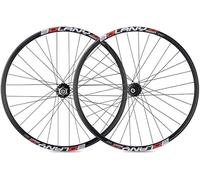 NBTRXWAFR MTB Wheels 27.5/29" MTB Bicycle Rim, Disc Brake Wheelset Mountain Bike Rim, Thru-Axle 32 Holes Hub for 8 9 10 11 Speed,Black,26inch