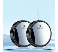 NBVGFGDF 2 Pcs Car Blind Spot Mirrors, for Peugeot 208 e208 GT GT Line 360° Rotation Adjustable Car Auxiliary Rearview Mirror Wide Angle Wing Mirrors Blindspot,C