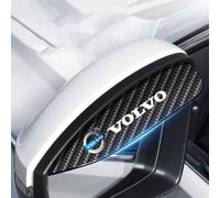 NBVGFGDF 2 PCS Car Side Wing Mirror Rain Deflectors, for Volvo XC60 XC40 XC90 S90 S60L S80 V40 Car Side Mirror Waterproof Visor Rain Eyebrow Rainproof Waterproof