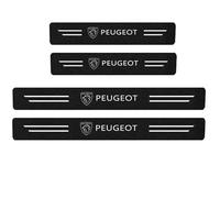 NBVGFGDF 4 Pcs Car Door Sill Protector Strips, for Peugeot Expert 3. Generation Bj AB 2016 Scratch Resistant Door Sill Bumper Protective Film Threshold Scuff Plate Cover