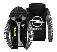NBVGFGDF Car Clothing, for Opel Corsa F 2019-2023 Printed Hooded Top Sweatshirt Unisex personalized car enthusiast clothing,B-XXL