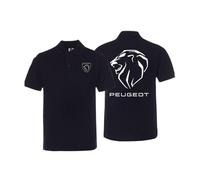 NBVGFGDF Men's T-Shirt, for Peugeot 508 607 806 807 1007 2008 3008 4007 5008 Rifter Bipper RCZ Plain Crew Neck T-Shirt Men's Short Sleeve Shirts Mens Casual Cotton Sports Short Sleeve T-Shirt,A-L