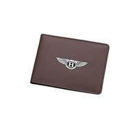NBVGFGDF Mens Wallets, for Bentley Continental GTC III Cabriolet 2019-2023 Carbon Fiber Leather Wallets Mens, Handmade Super Slim Men's Wallet Credit Carder Holder Bifold Purse,B