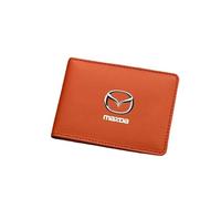 NBVGFGDF Mens Wallets, for Mazda MX-5 RF 2015-2018 Carbon Fiber Leather Wallets Mens, Handmade Super Slim Men's Wallet Credit Carder Holder Bifold Purse,B