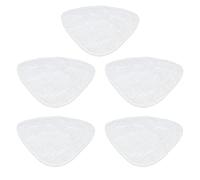 NBVGHPSRW 5PCS Fiber Mop Pads for Vileda Steam Mop, Replacement Steam Cleaning Pad Cloth Compatible with O Cedar, High Absorbency Microfiber Mop Refills for Hard Floor Cleaning