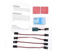 NBVGHPSRW F50A 3 - Axle Gyro A3 V2 Flight Controller Stabilizer System, RC Airplane Stabilizer with Auto Hover and 4 Flight Modes, for Fixed Wing Delta V - Tail Aircraft with S.Bus